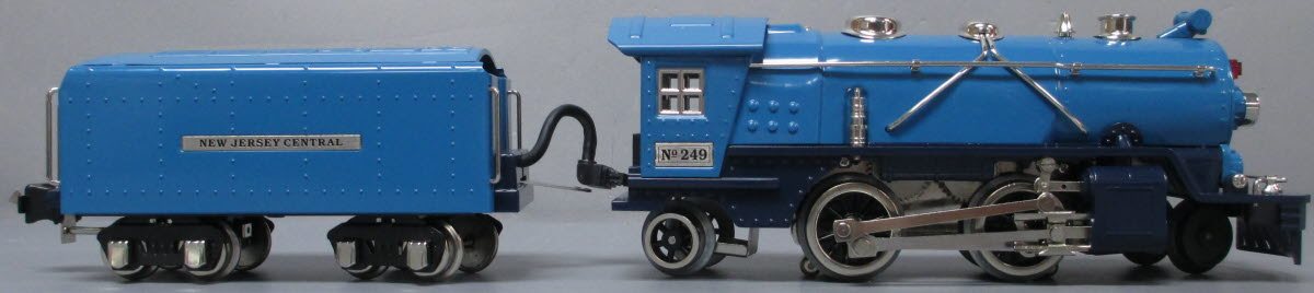 MTH 10-3034-1 Two-Tone Blue 249 O Gauge Loco & Tender w/PS2