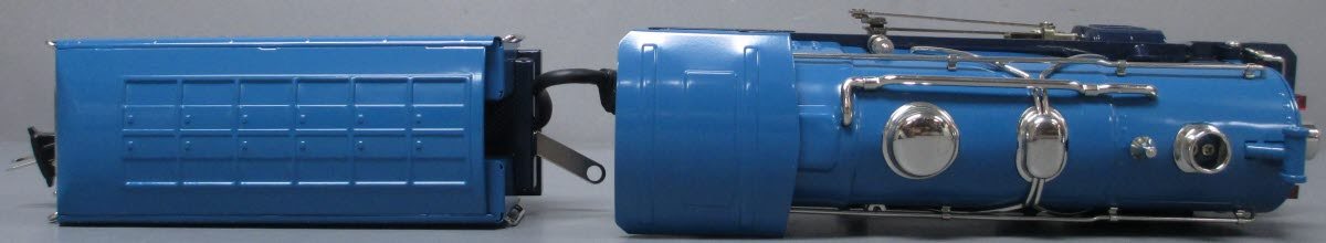 MTH 10-3034-1 Two-Tone Blue 249 O Gauge Loco & Tender w/PS2
