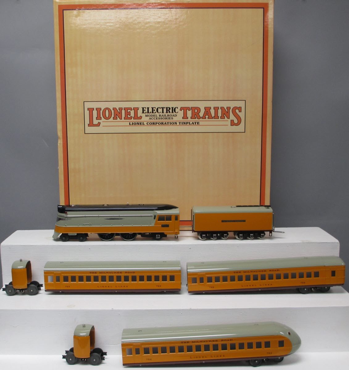 Lionel 11-6017-0 Milwaukee Road Hiawatha O Gauge Steam Passenger Train Set #755W