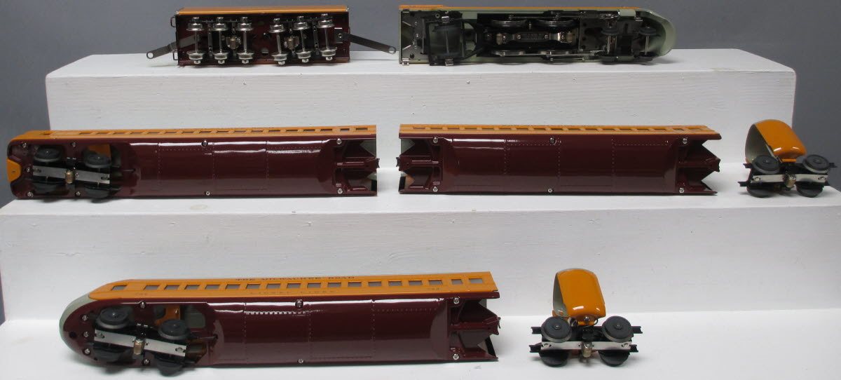 Lionel 11-6017-0 Milwaukee Road Hiawatha O Gauge Steam Passenger Train Set #755W