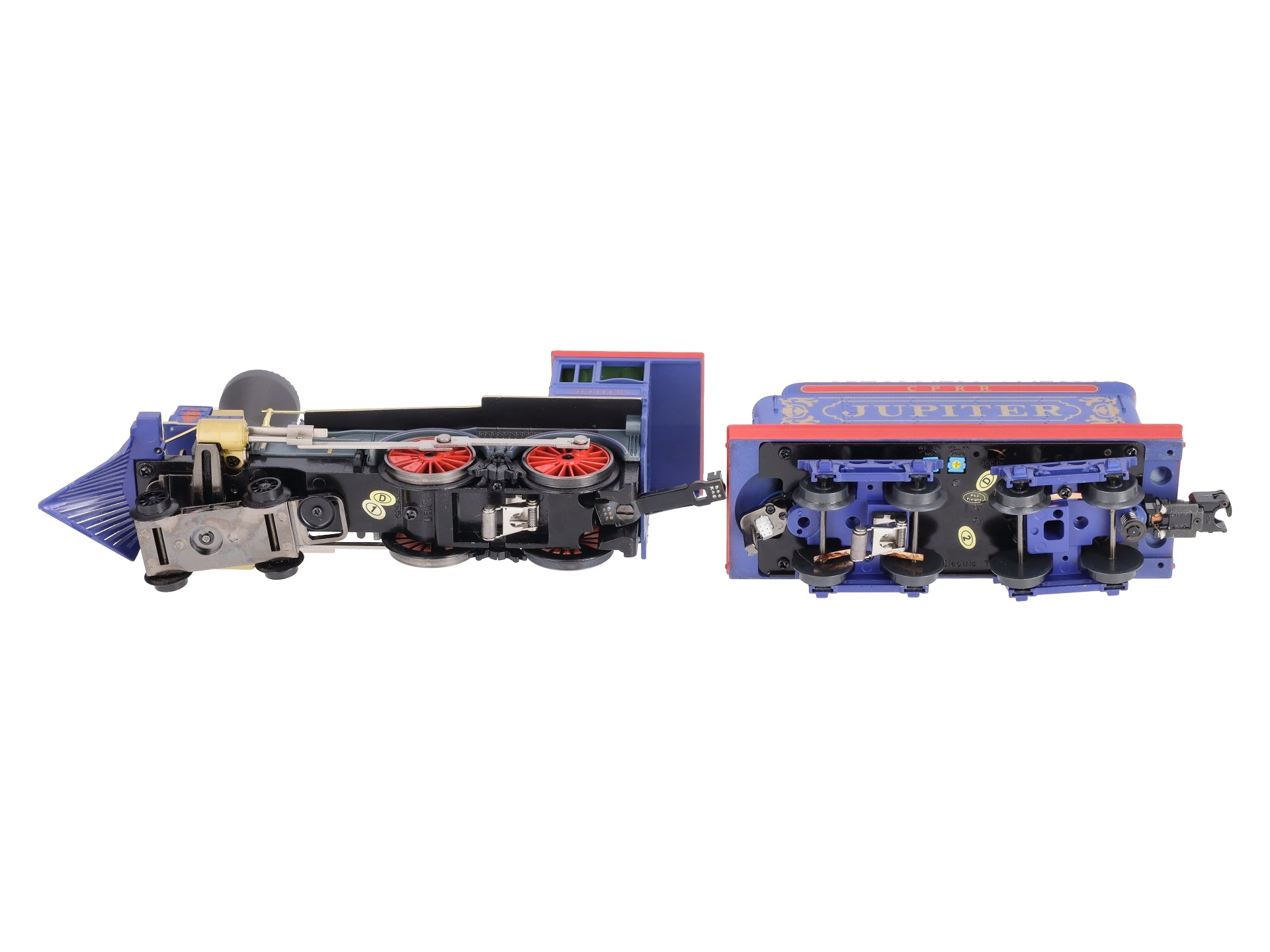MTH 30-1673-1 CP 4-4-0 General Steam Locomotive & Tender #60 with PS3