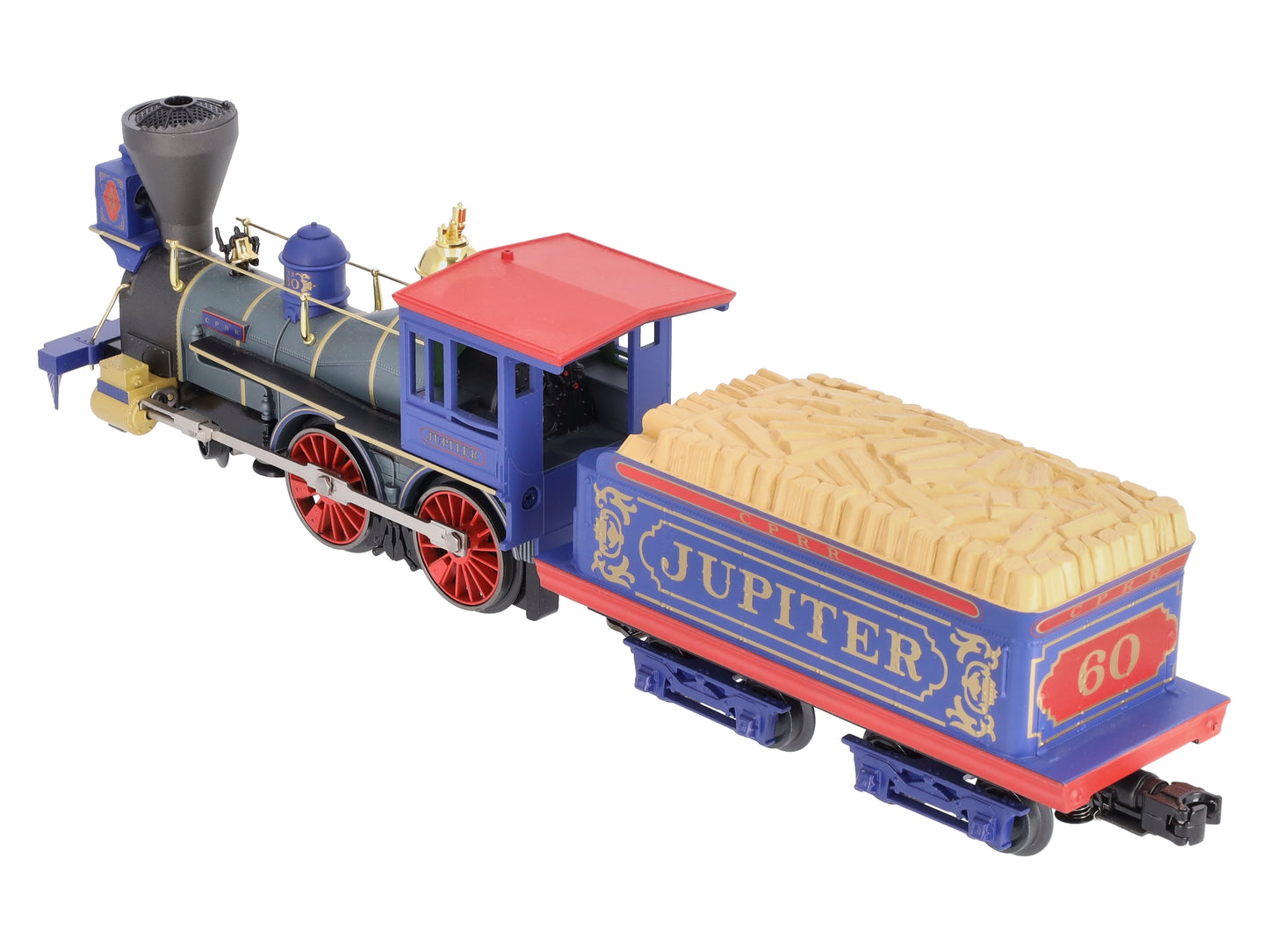 MTH 30-1673-1 CP 4-4-0 General Steam Locomotive & Tender #60 with PS3