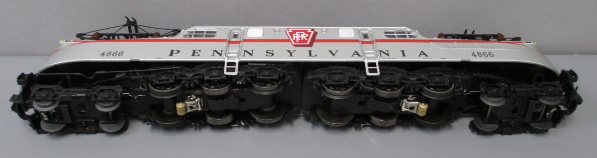 Lionel 6-18374 O Gauge Pennsylvania Silver GG-1 Electric Engine w/TMCC #4866