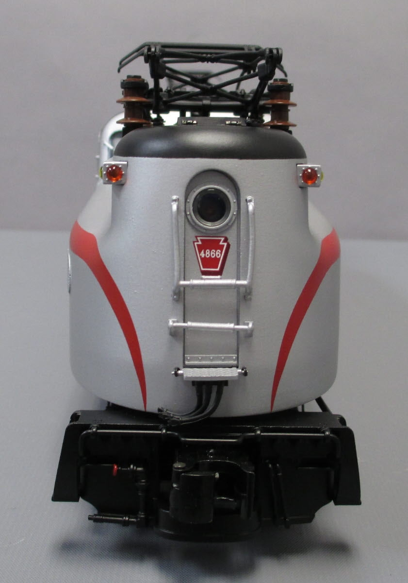 Lionel 6-18374 O Gauge Pennsylvania Silver GG-1 Electric Engine w/TMCC #4866