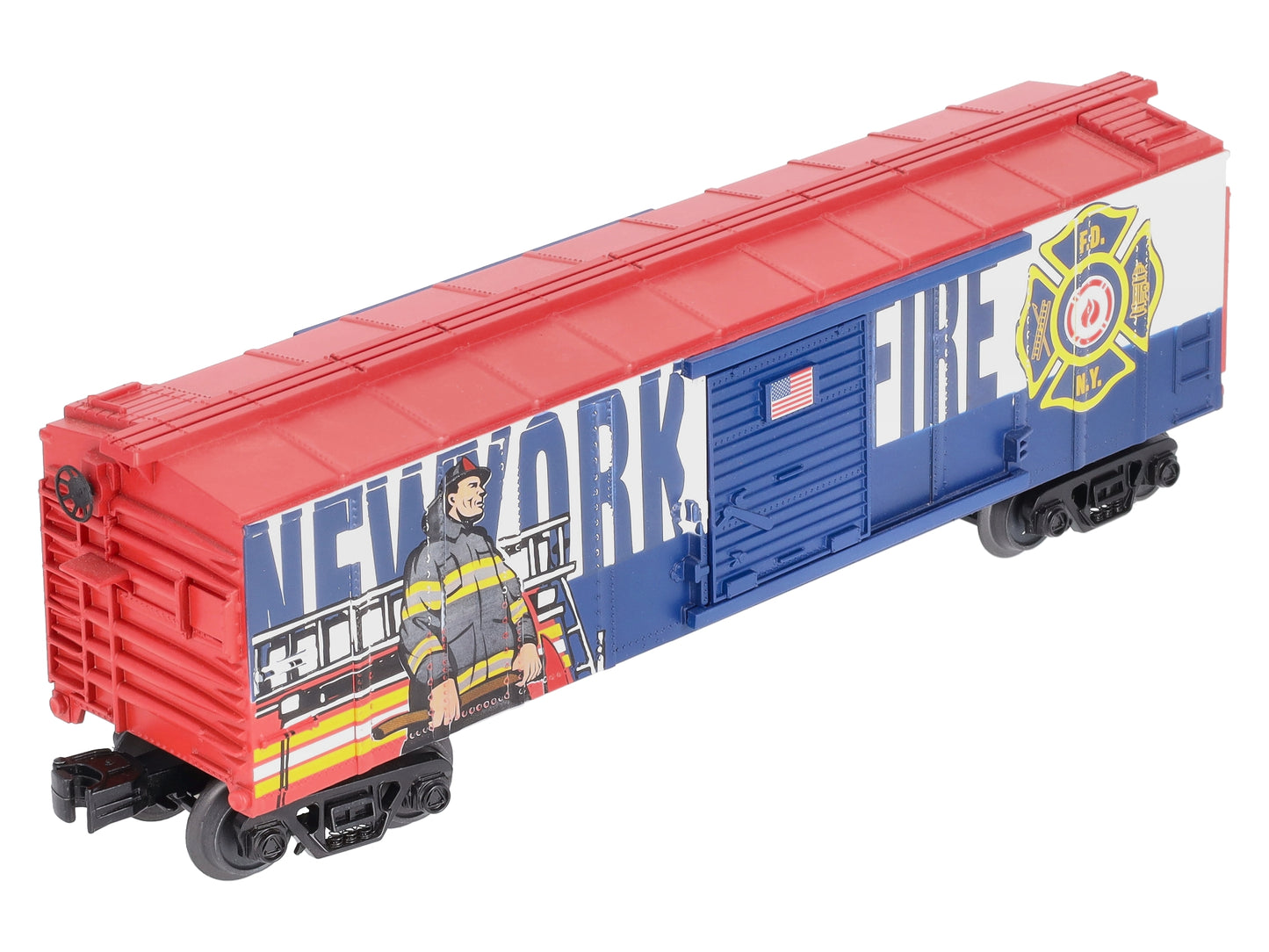 MTH 30-74908 O New York City Fire Department Box Car #2018
