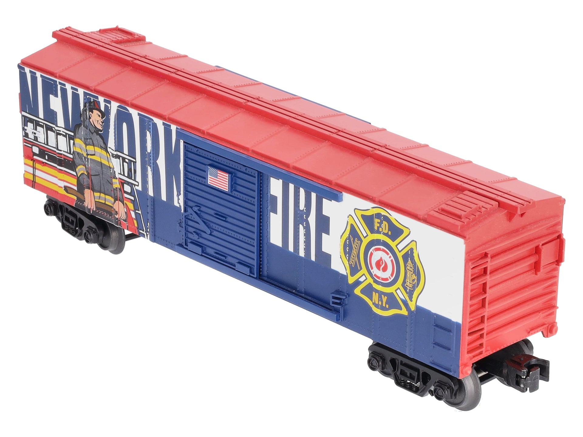 MTH 30-74908 O New York City Fire Department Box Car #2018