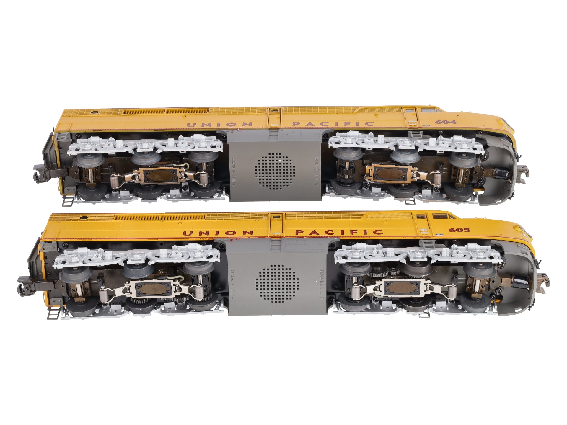Lionel 6-34594 O Union Pacific Alco PA AA Diesel Locomotive Set #604, #605