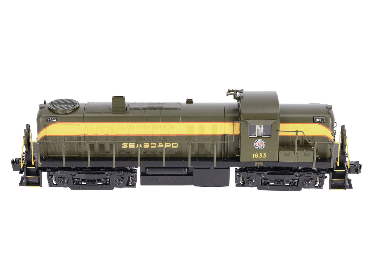 Williams 23004 O Seaboard Air Line ALCO RS3 3-Rail Diesel Locomotive #1633