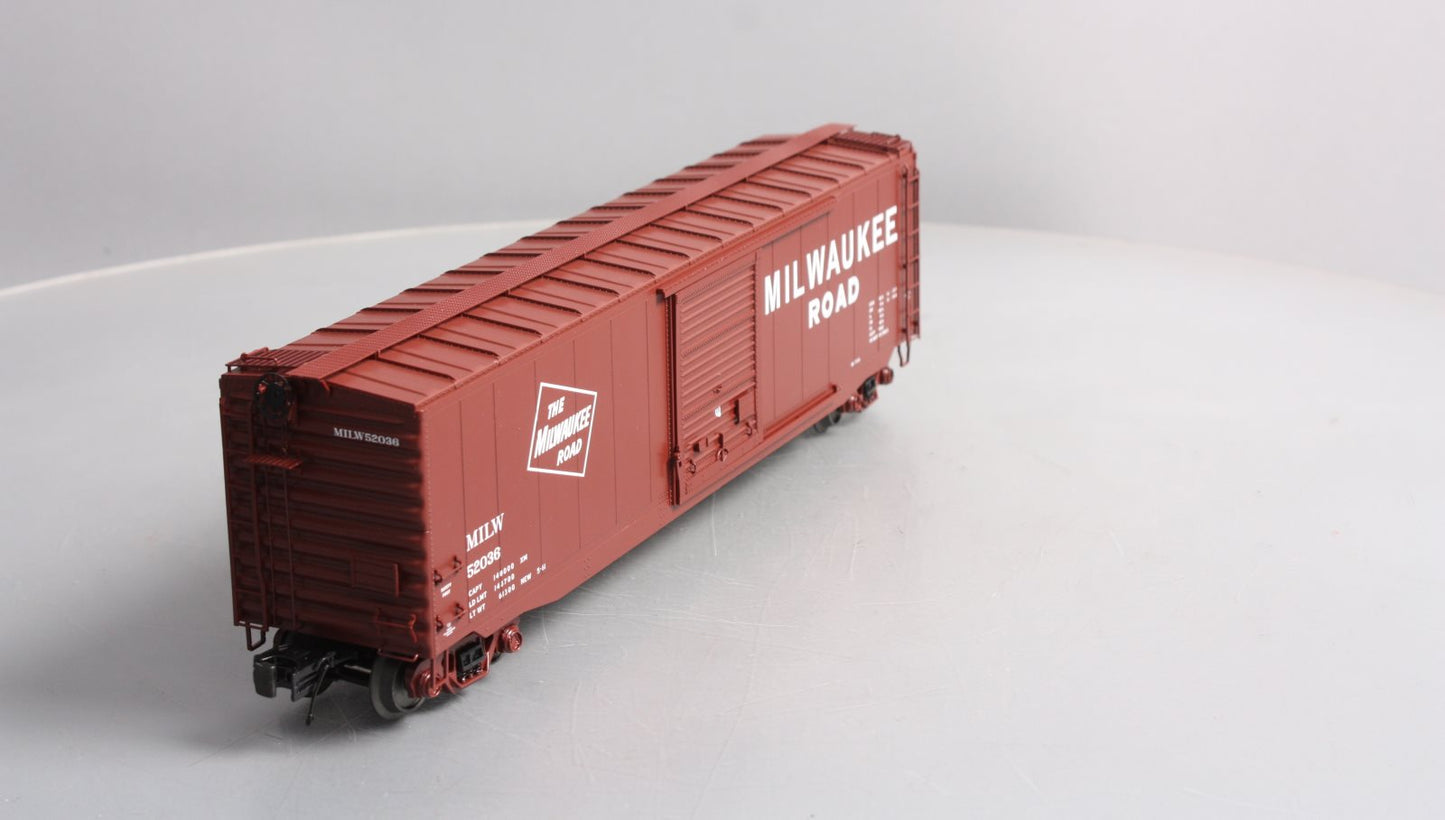 MTH 20-93560 O Gauge Milwaukee Rd. 50' Ps-1 Boxcar #52036 w/Youngstown Door