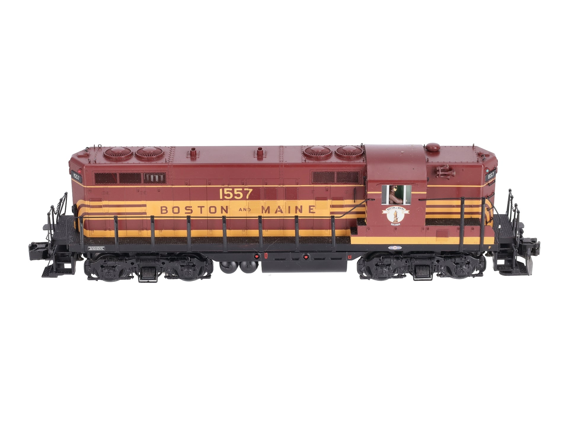 MTH 20-20361-1 O Boston & Maine GP7 Diesel Engine #1557 w/PS3