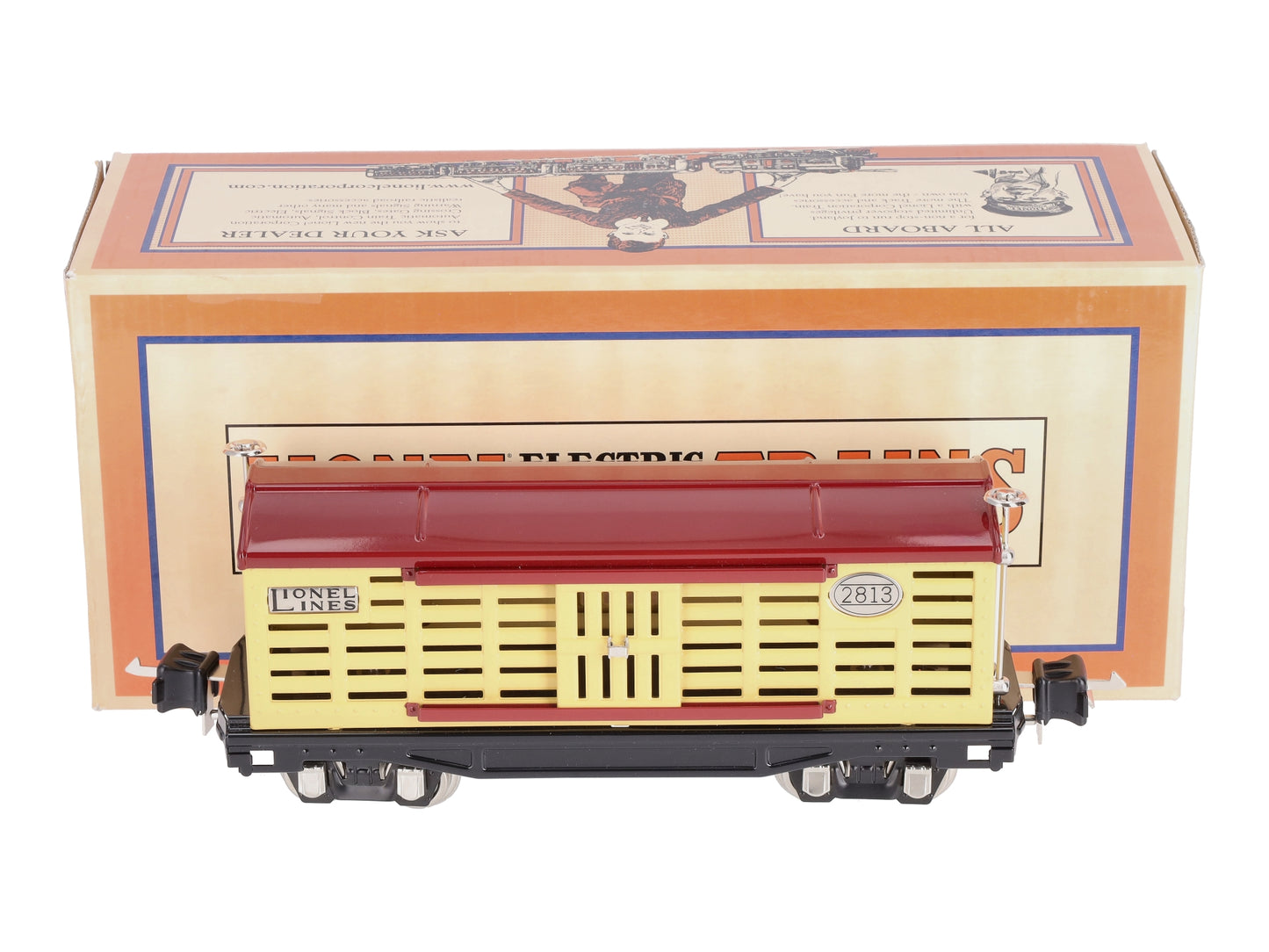 Lionel 11-70010 Tinplate Cattle Car #2813