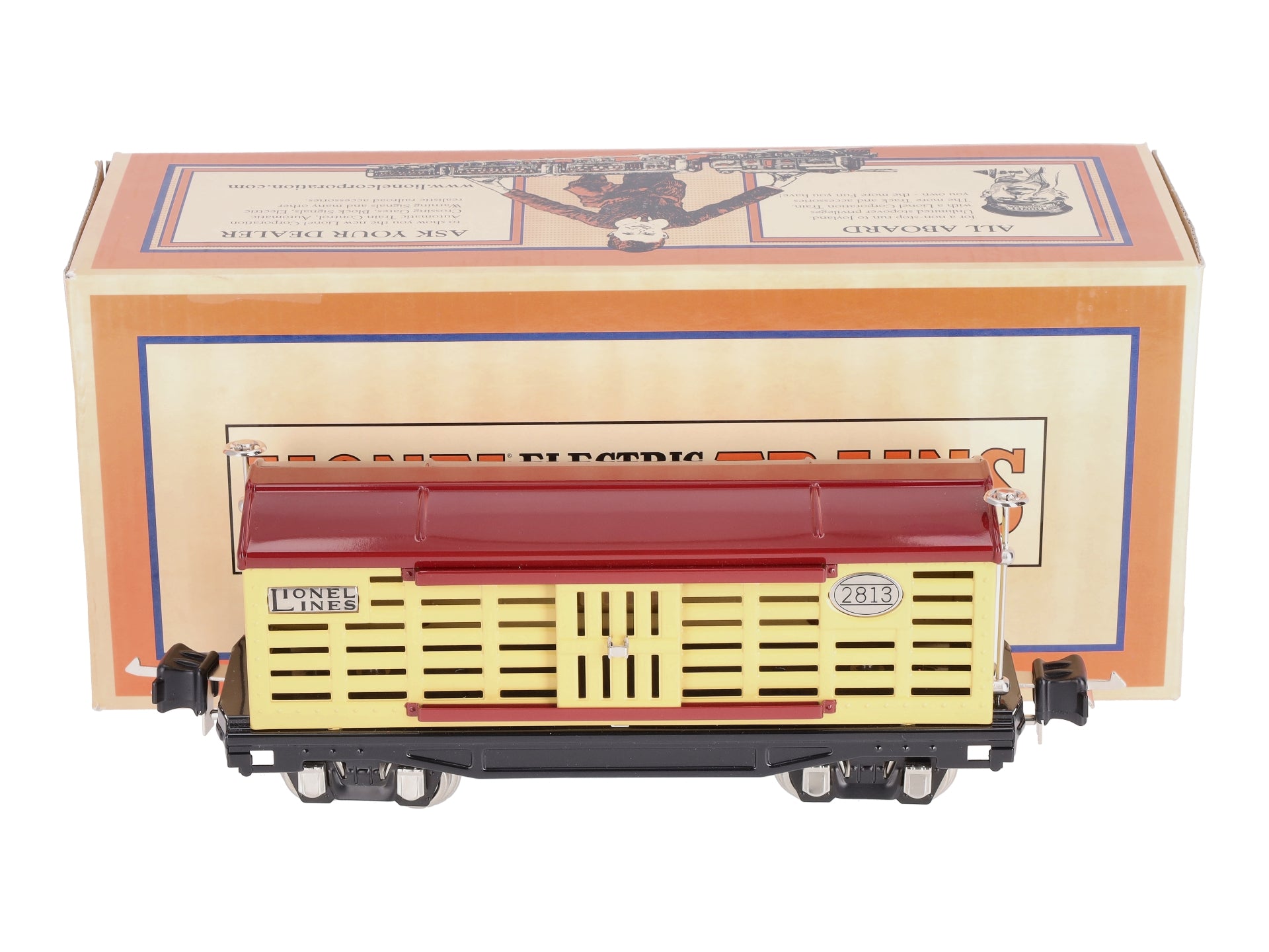 Lionel 11-70010 Tinplate Cattle Car #2813