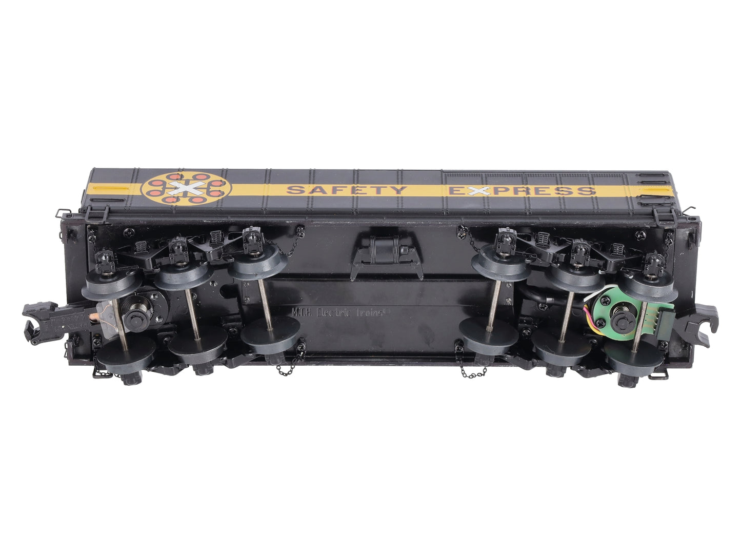 MTH 20-3686 O Chessie Auxiliary Diecast Water Tender II (Hi-Rail Wheels)