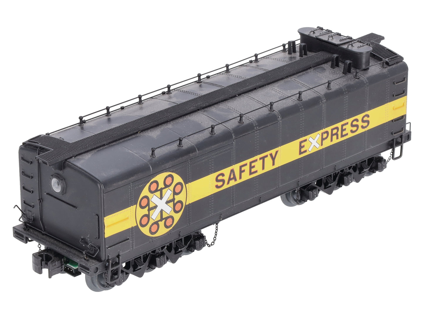 MTH 20-3686 O Chessie Auxiliary Diecast Water Tender II (Hi-Rail Wheels)