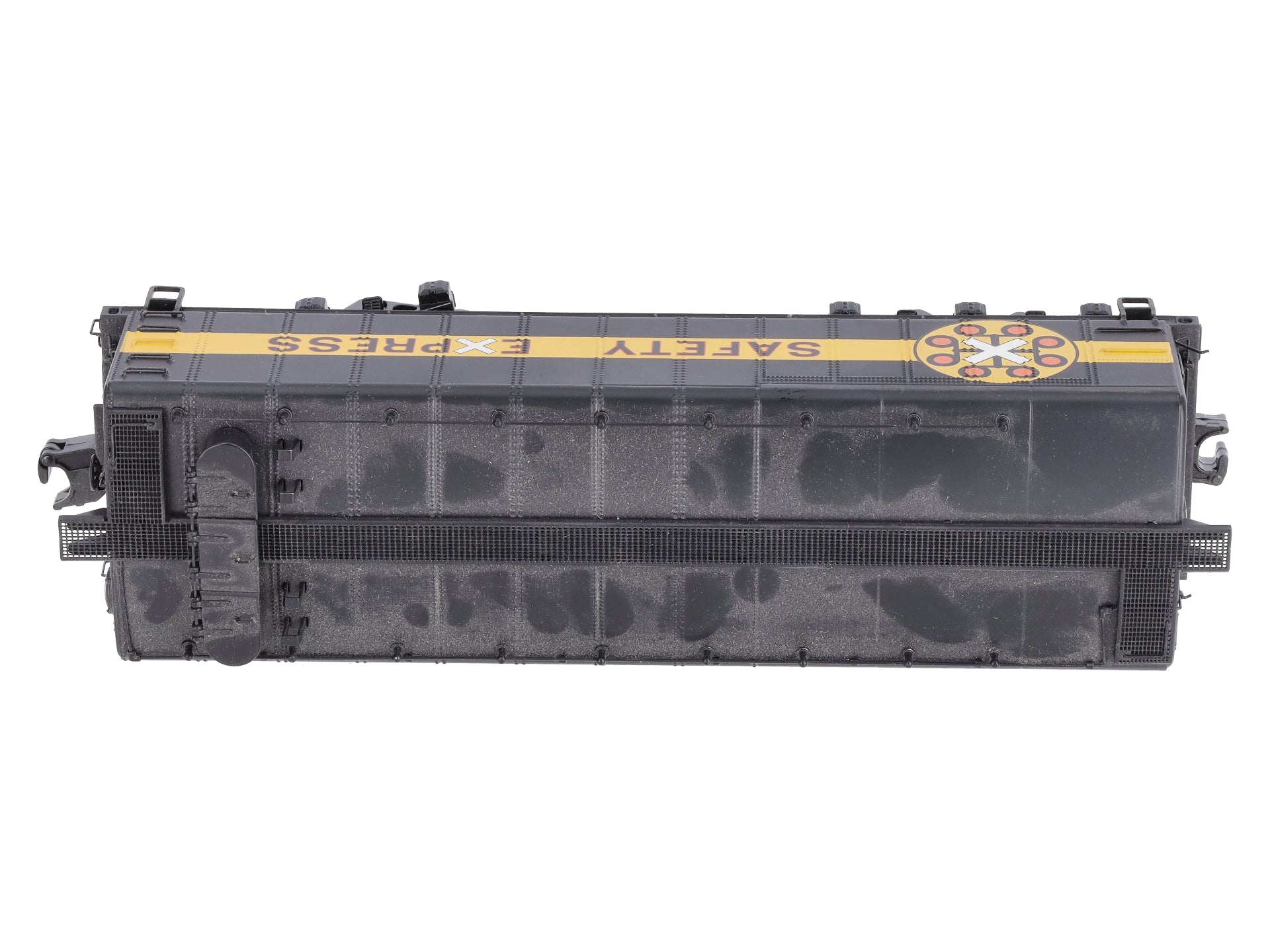 MTH 20-3686 O Chessie Auxiliary Die-Cast Water Tender II (Hi-Rail