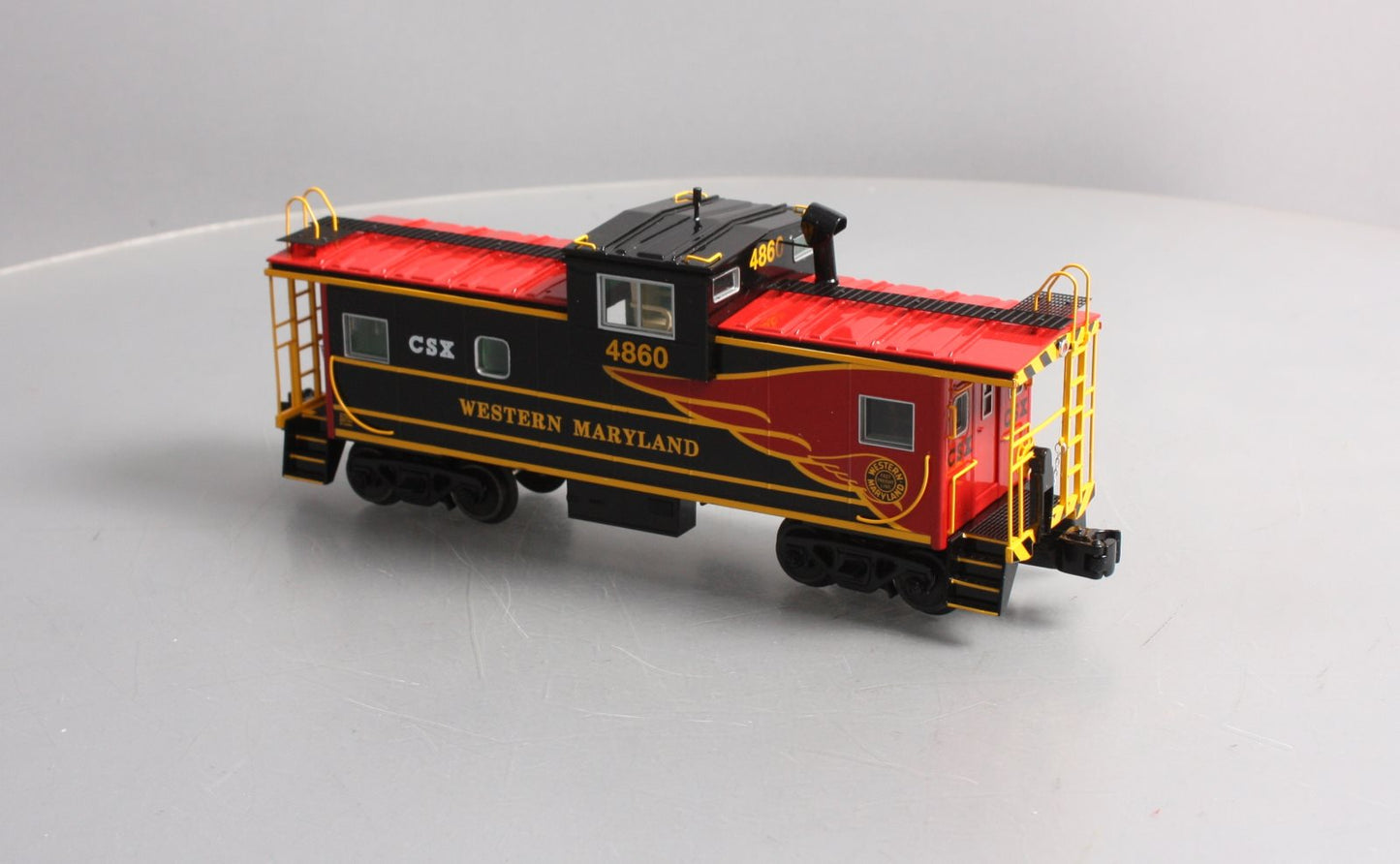Lionel 6-27655 O Gauge CSX Heritage Western Maryland Extended Vision Caboose