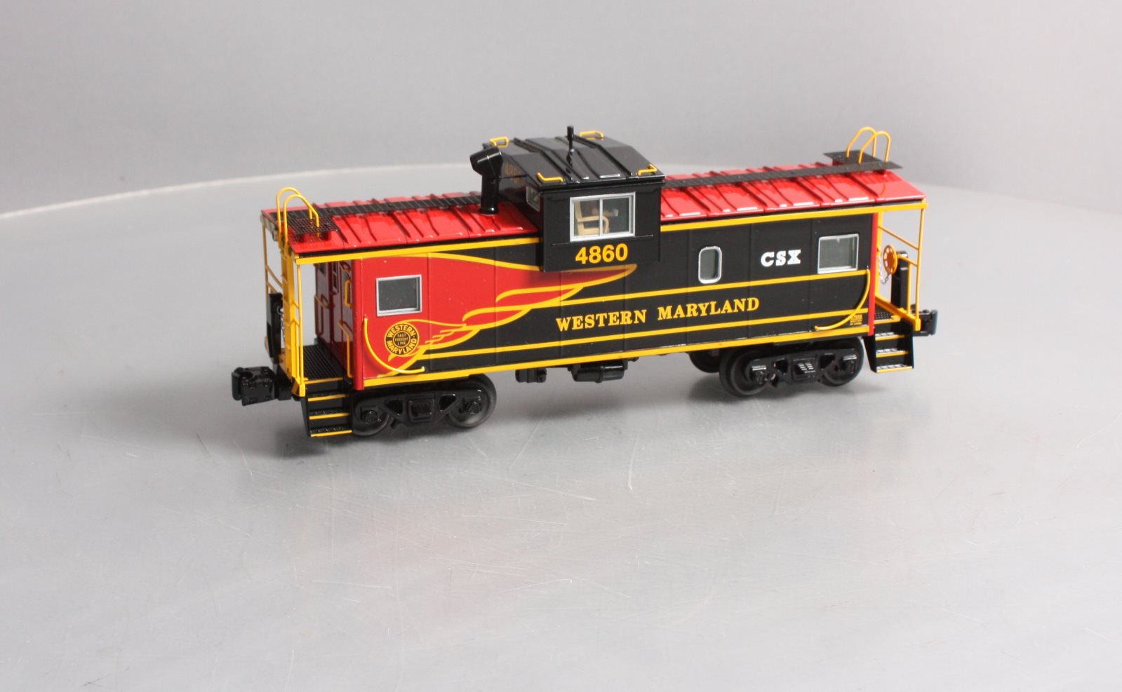 Lionel 6-27655 O Gauge CSX Heritage Western Maryland Extended Vision Caboose