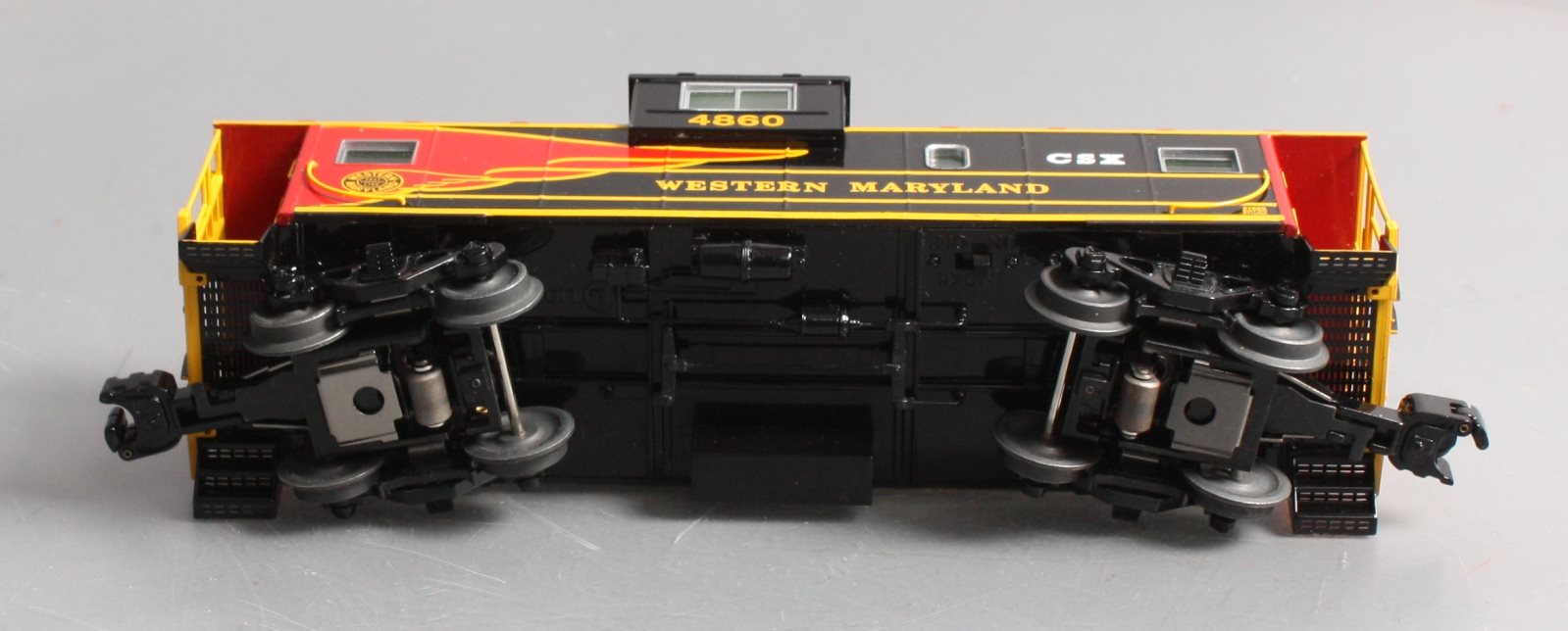 Lionel 6-27655 O Gauge CSX Heritage Western Maryland Extended Vision Caboose