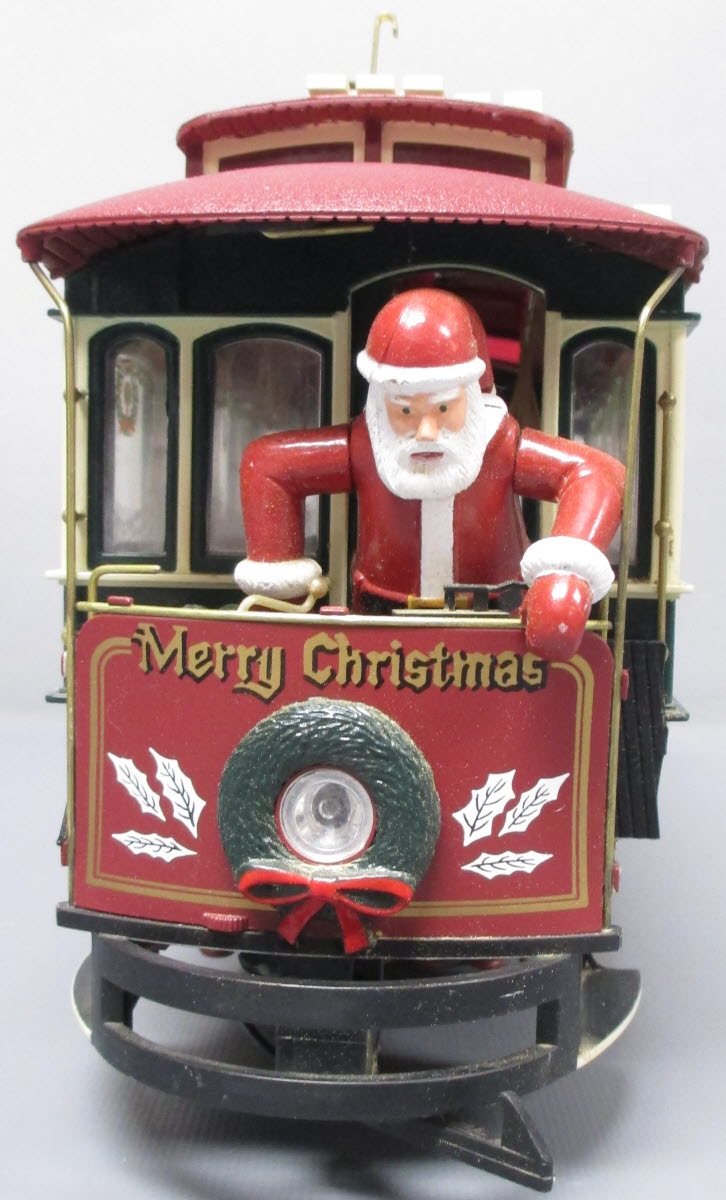 Bachmann 93941 G Season's Greetings Christmas Street Car