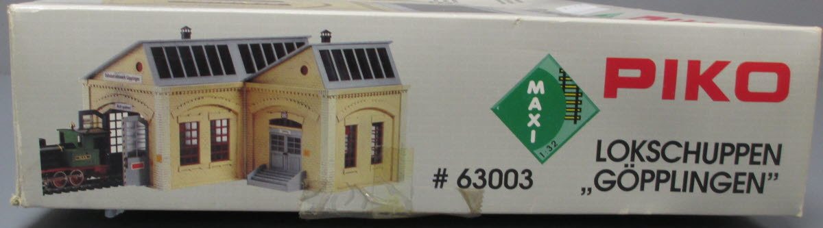 Piko 63003 G Scale Gopplingen Engine Shed – Trainz