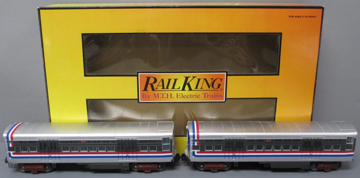 MTH 30-2755-3 O Chicago 6200 Subway Set Add-On Non-Powered Set (Set of 2)
