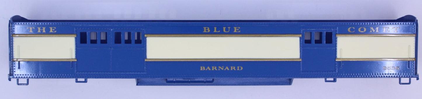 American Flyer 6408995002 Blue Comet "Barnard" Baggage Car Body without Roof
