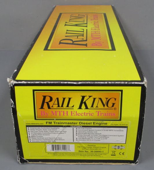 MTH 30-20093-1 O Reading FM Train Master Diesel Engine #867 w/Proto-Sound 3.0