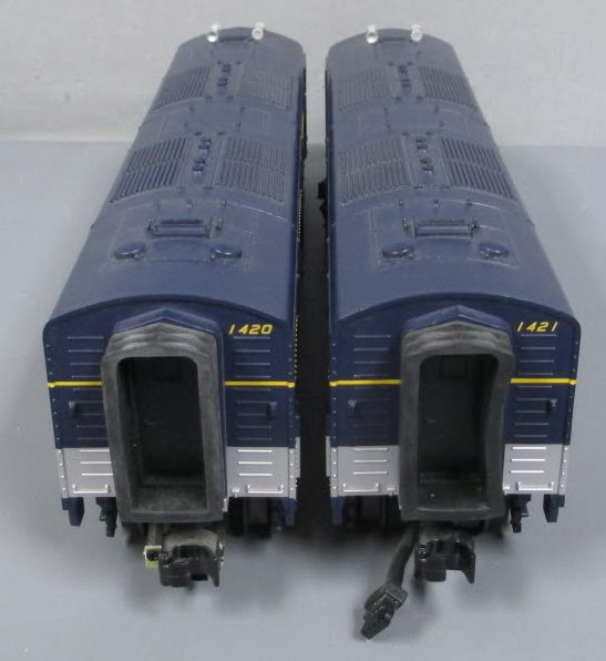MTH 30-2285-0 C&O EMD E-3 AA Diesel Engine Set w/Loco-Sound #1420/1421