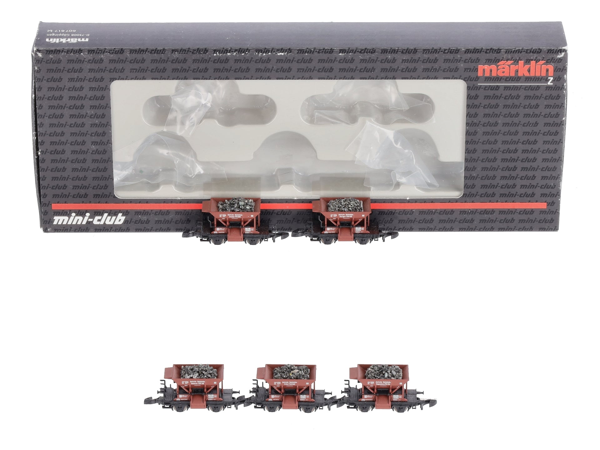 Marklin 86244 Z Talbot Ballast Car Set (Set of 5) – Trainz