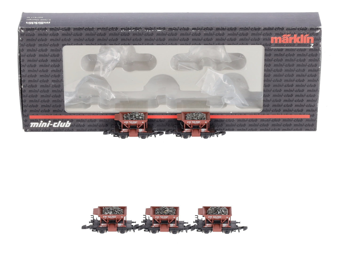 Marklin 86244 Z Talbot Ballast Car Set (Set of 5)