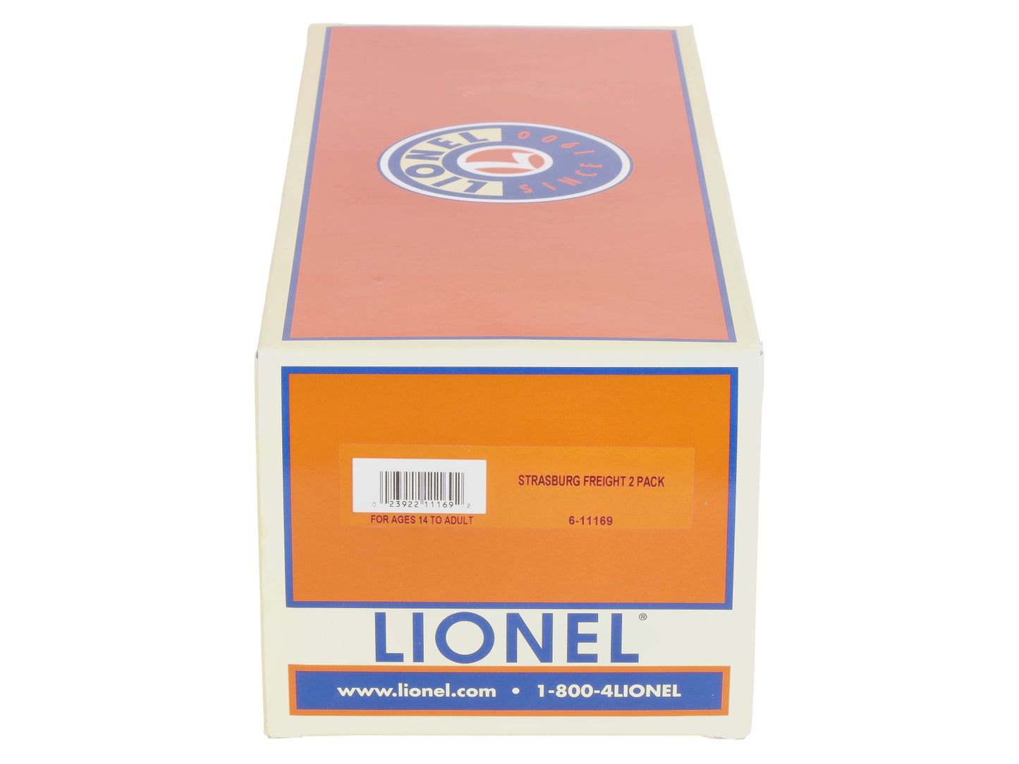 Lionel 6-11169 O Gauge Strasburg Railroad 2-Car Add-On Freight Car Pack