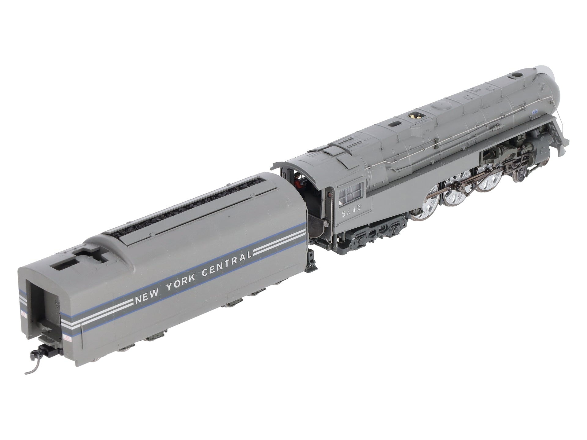MTH 80-3246-1 HO Scale New York Central 4-6-4 Dreyfuss Steam Locomotive w/ PS3