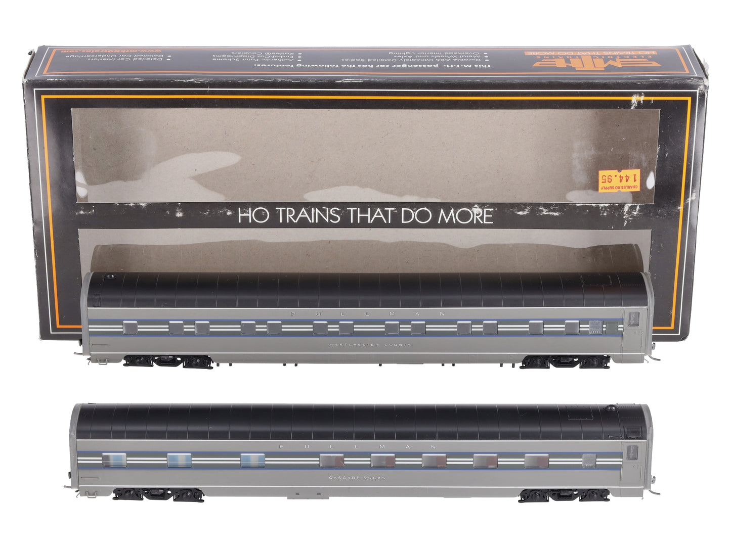 MTH 80-60024 HO New York Central 1938 Sleeper Passenger Car Set (Set of 2)