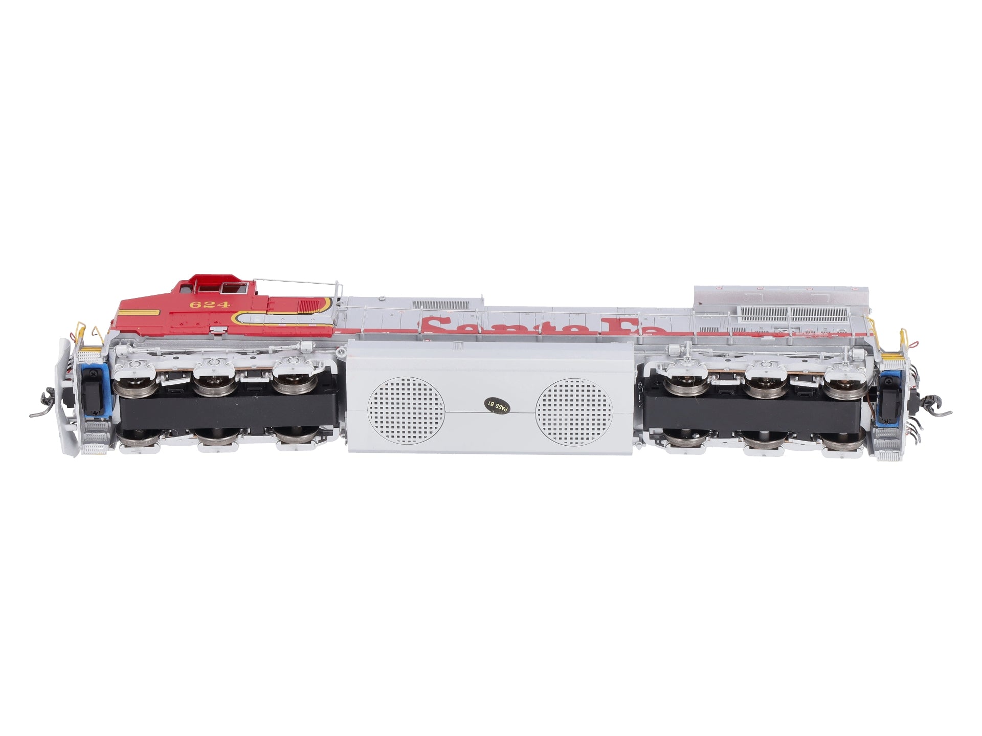 MTH 80-2303-1 HO Santa Fe Dash-9 Diesel Locomotive with Proto-Sound 3 #624