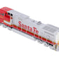 MTH 80-2303-1 HO Santa Fe Dash-9 Diesel Locomotive with Proto-Sound 3 #624