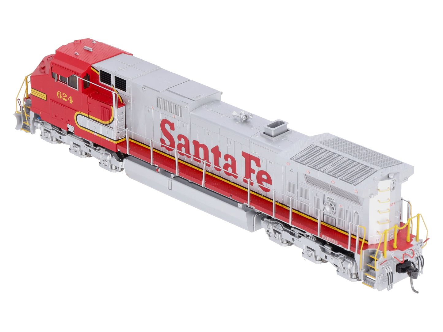 MTH 80-2303-1 HO Santa Fe Dash-9 Diesel Locomotive with Proto-Sound 3 #624
