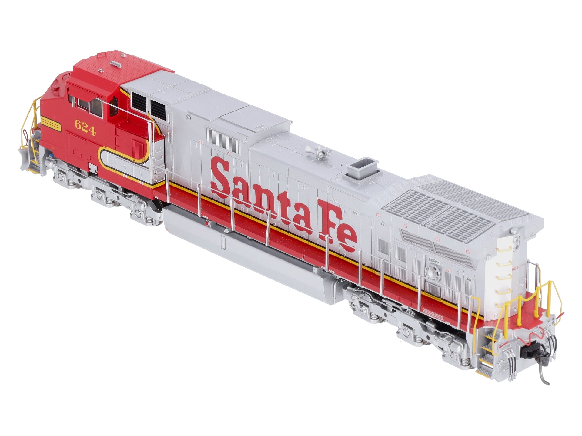 MTH 80-2303-1 HO Santa Fe Dash-9 Diesel Locomotive with Proto-Sound 3 #624