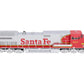 MTH 80-2303-1 HO Santa Fe Dash-9 Diesel Locomotive with Proto-Sound 3 #624