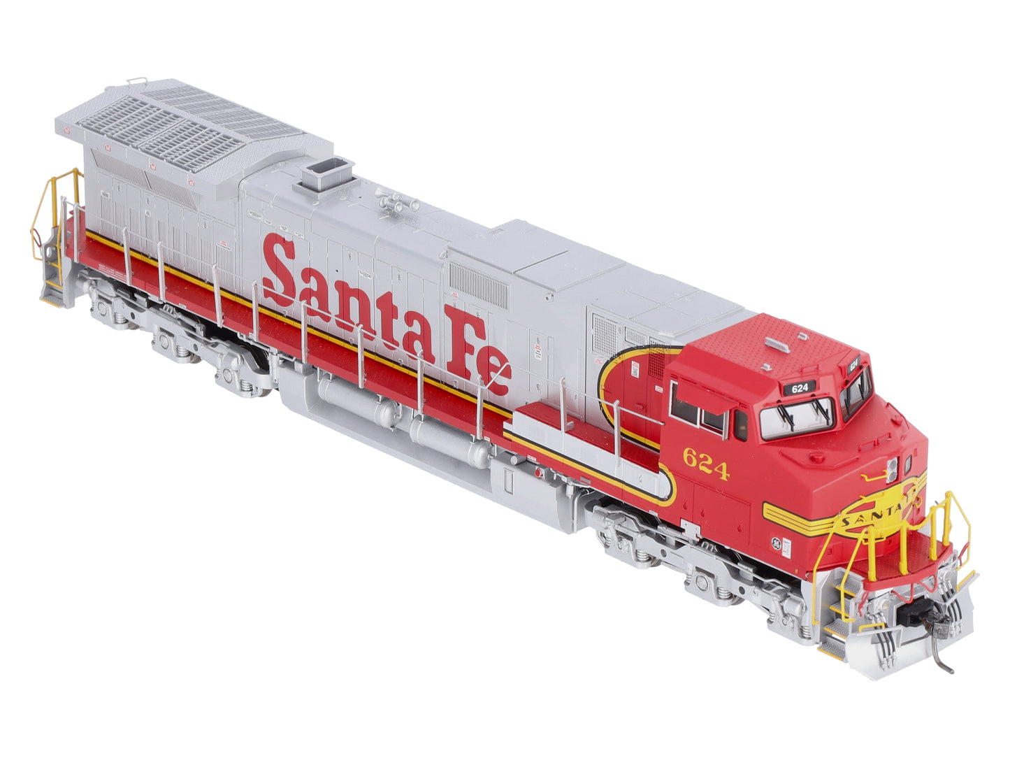 MTH 80-2303-1 HO Santa Fe Dash-9 Diesel Locomotive with Proto-Sound 3 #624