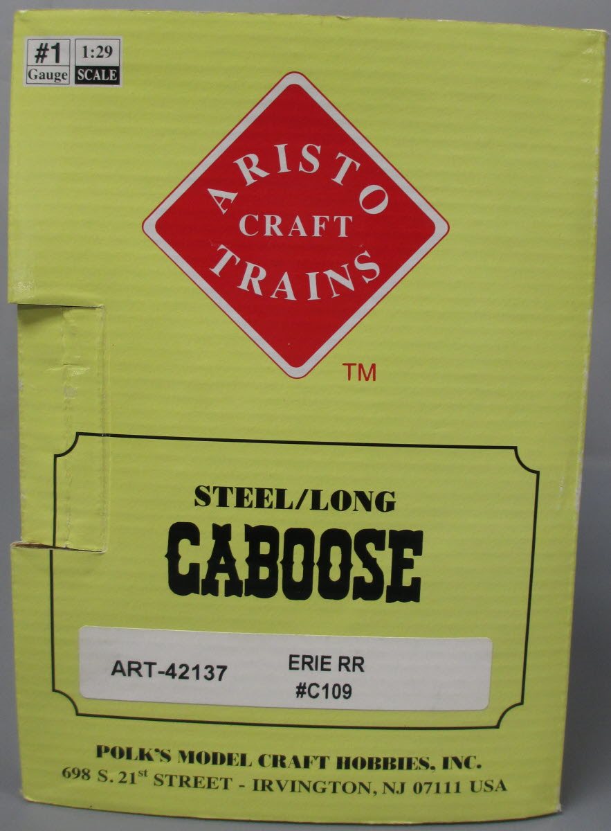 Aristo-Craft 42137 Erie Long Steel Caboose