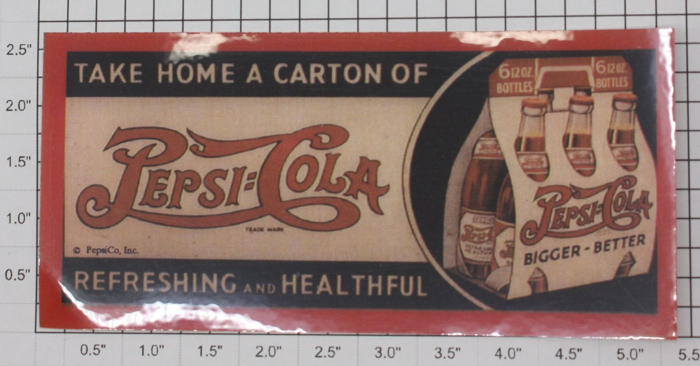 American Flyer 577-7 "Pepsi-Cola" Colored Differently Billboard Insert Only