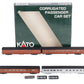 Kato 106-1701 N Scale Pennsylvania Corrugated Passenger Cars (Set of 4)
