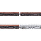 Kato 106-1701 N Scale Pennsylvania Corrugated Passenger Cars (Set of 4)