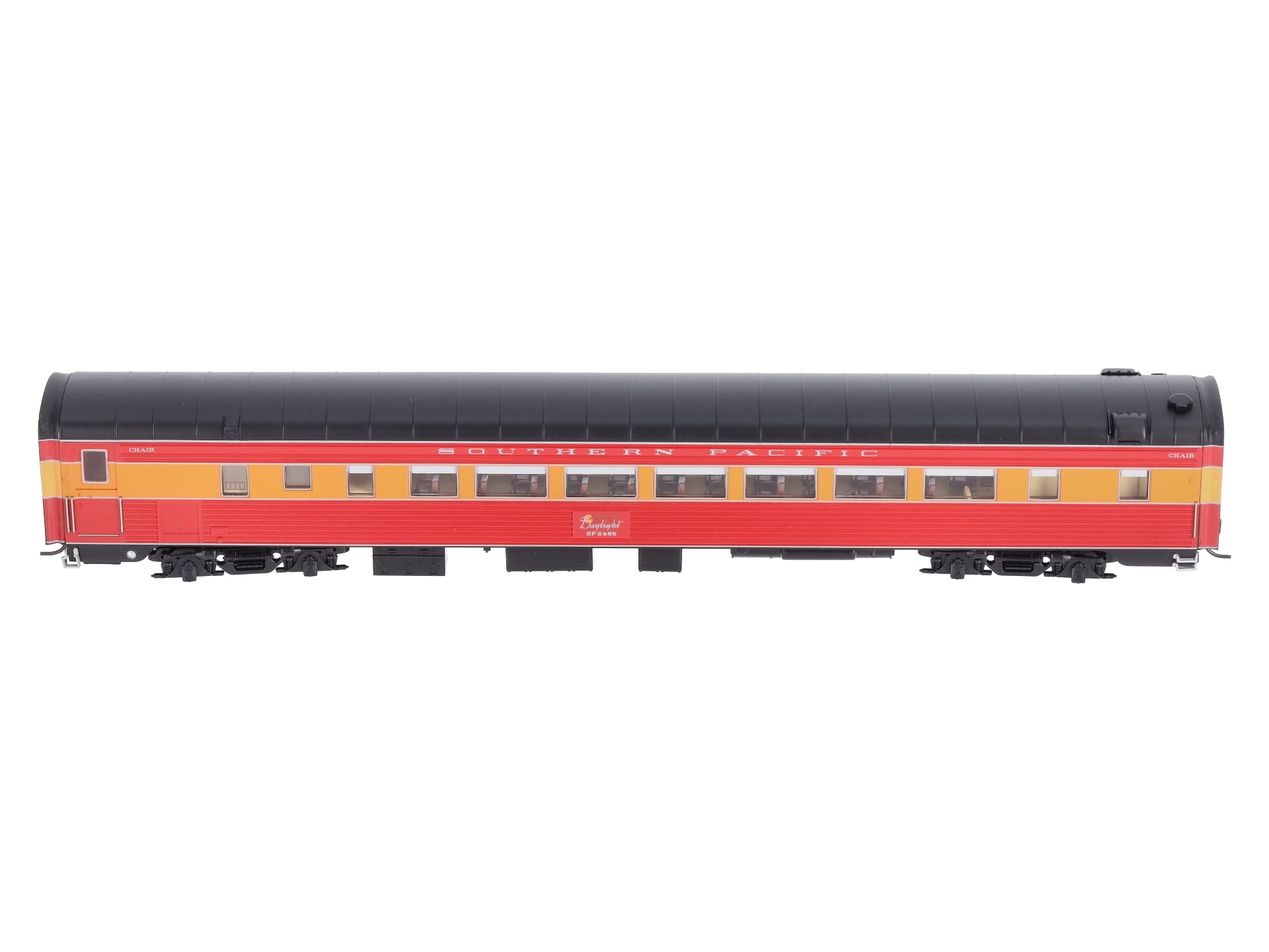 Broadway Limited 1573 HO Scale Southern Pacific Coast Daylight Chair Car #2485