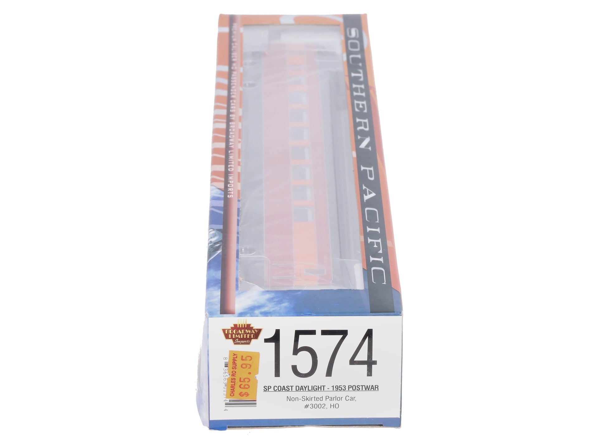 Broadway Limited 1574 HO Southern Pacific Coast Daylight Train Series #3002