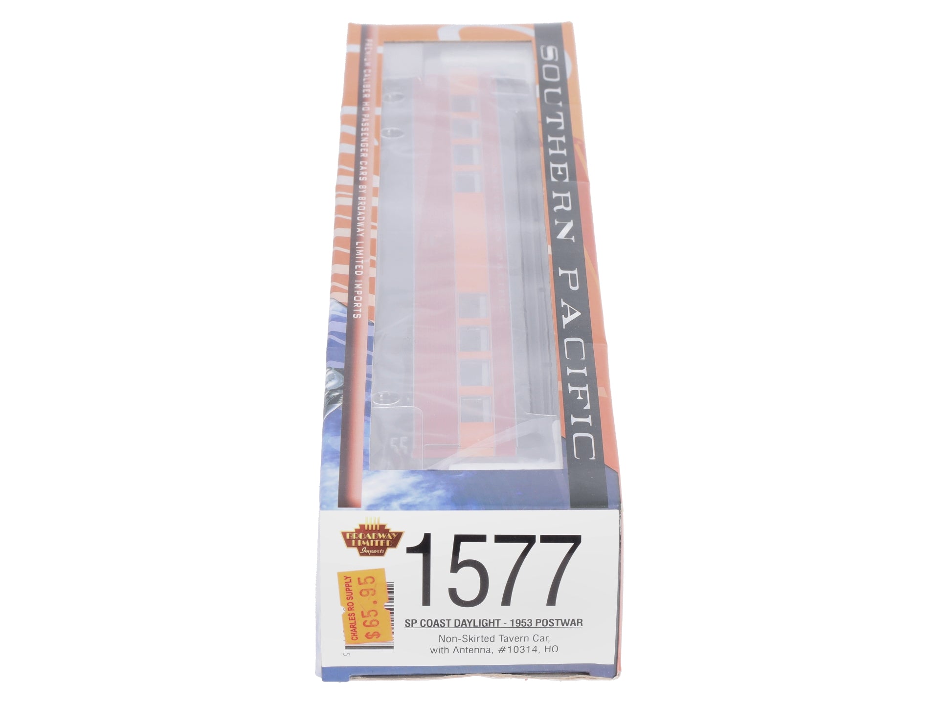 Broadway Limited 1577 HO Scale Southern Pacific Coast Daylight Train #10314