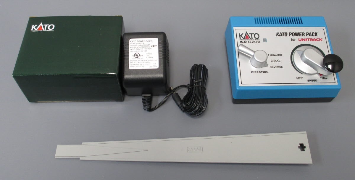 Kato 3-104 HO HM1 Basic Oval Track Set with Power Pack – Trainz