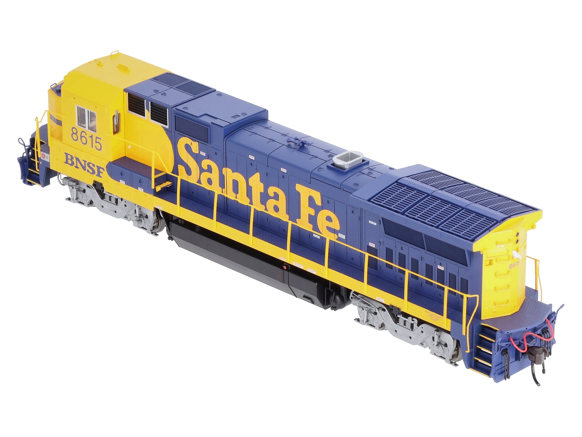 Atlas 9033 HO Scale BNSF/ATSF Dash 8-40B Powered Diesel Locomotive #8615