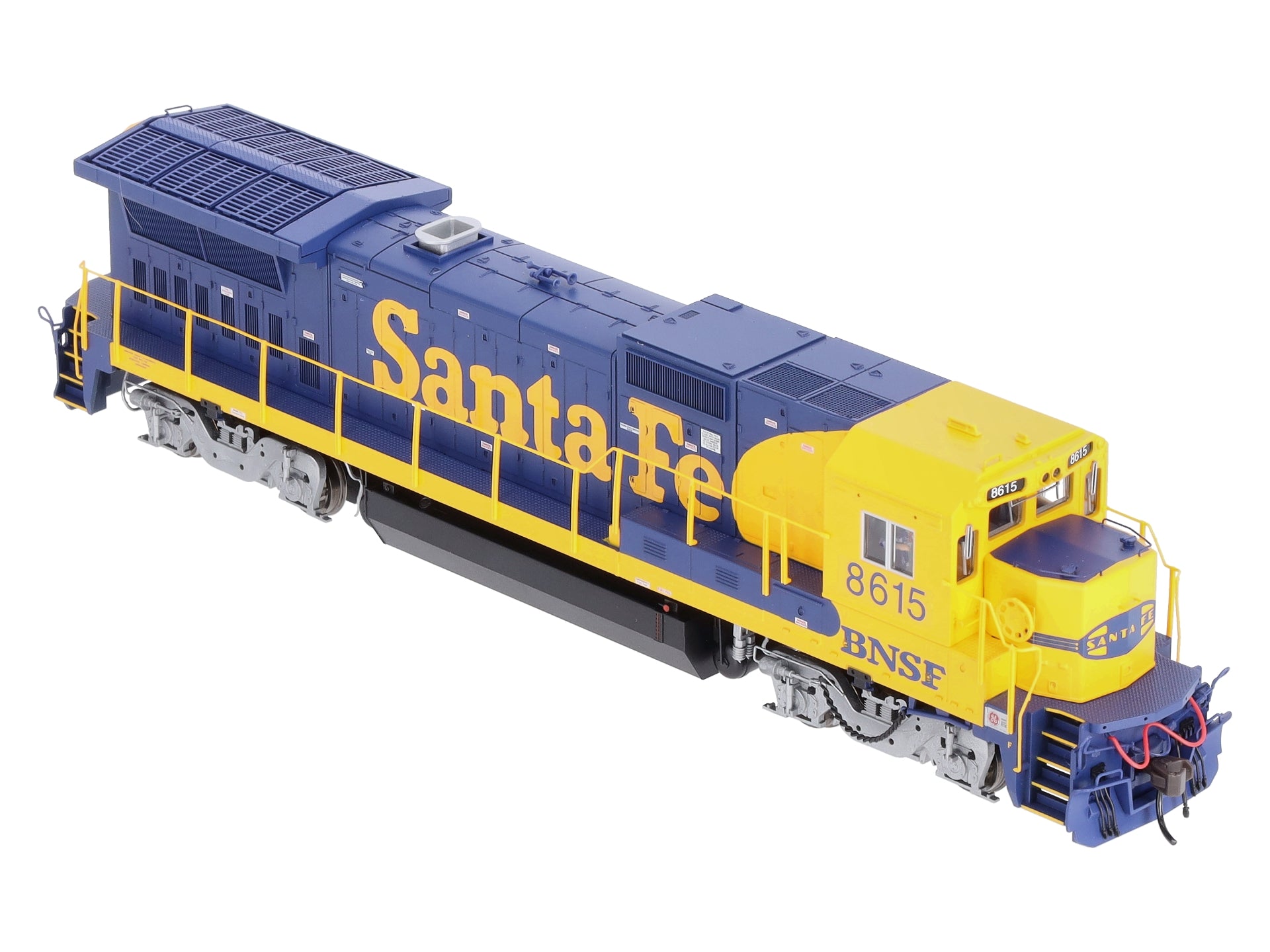 Atlas 9033 HO Scale BNSF/ATSF Dash 8-40B Powered Diesel Locomotive