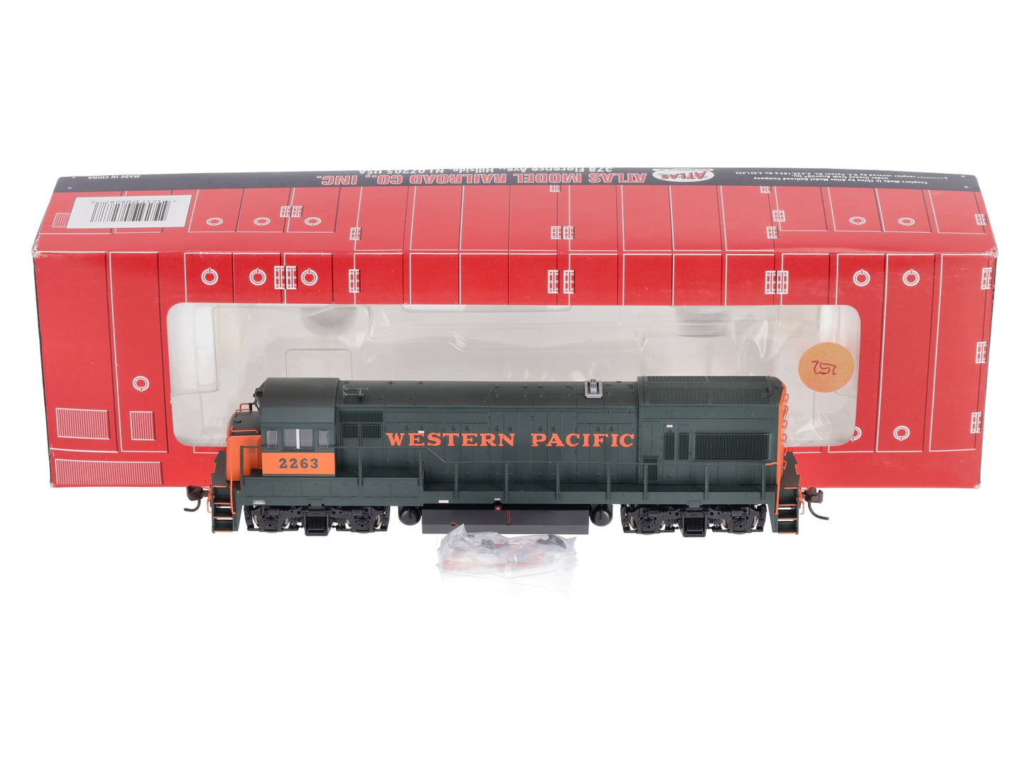 Atlas 8287 HO Scale Western Pacific GE U23B Diesel Engine #2263